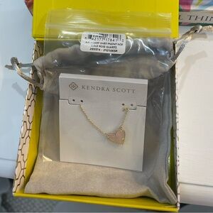 Kendra Scott heart necklace
